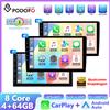 Podofo Autoradio Android 2 Din 7 9 10 Pollici 8Core 4G + 64G con GPS, Stereo, WIFI, Carplay Wireless, Android Auto e Multimedia