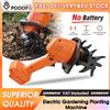 NONE Podofo Coltivatore Elettrico Senza Fili per Giardino, Attrezzo Portatile per Dissodare il Terreno, Zappa Elettrica per Diserbo, per Serra, Orto, Giardino e Attrezzature per la Coltivazione
