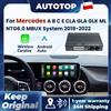 AUTOTOP Decoder Wireless CarPlay Android Auto per Mercedes Benz Classe A B C E GLA GLK GLS CLA ML A200 W177 B180 B200 E300 Sistema NTG 6.0 MBUX Modulo Auto BT AUX