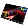 Verbatim 49590 Monitor PC 35,6 cm [14] 1920 x 1080 Pixel Full HD LCD Nero (VERBA