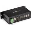 StarTech.com Hub USB 2.0 a 7 porte - Hub USB-A industriale in metallo con protez