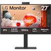 LG 27BA850-B.AEK Monitor PC 68,6 cm [27] 1920 x 1080 Pixel Full HD Nero (27IN 27