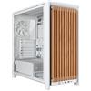 Corsair FRAME 4000D WOOD RS Midi Tower Legno, Bianco (FRAME 4000D RS WOOD MID TO