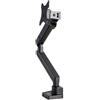 StarTech.com Supporto per monitor da scrivania con 2 porte USB 3.0, braccio per