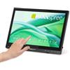 Hannspree HT165HPB Monitor PC 39,6 cm [15.6] 1920 x 1080 Pixel Full HD LCD Touch