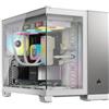Corsair CC-9011289-WW computer case Midi Tower Grigio, Bianco (CORSAIR 2500X MIC