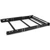 StarTech.com Guide rack universali 1U - Staffe di montaggio fisse - Binari per r