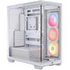 Corsair Midi Tower 3500X LXR LINK TG Bianco (CORSAIR 3500X LX-R RGB WHITE MID)