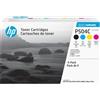 Hp Samsung Confezione da 4 cartucce toner originali HP CLT-P504C [ciano/magenta/gia