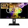 piXL CM28F10 Monitor PC 71,1 cm [28] 3840 x 2160 Pixel 4K Ultra HD LCD Nero (piX