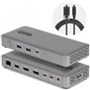 StarTech.com Docking Station USB4, Dual 4K 144Hz Driverless per Mac e Windows, D