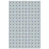 Panorama Tappeto in Vinile - Tappeti in PVC Grandi - Tappeto da Cucina, Corridoio e Soggiorno - Modello Cudillero Blu 200x300 cm
