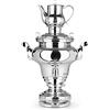 BEEM ROYAL+ Samowar - 15 l | acciaio inossidabile | bollitore turco elettrico | 3000 W | teiera in acciaio inox da 2 l con colino | bollitore da 15 l | Novità: dispenser con funzionamento con una sola