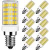 MAYCOLOR Lampadina LED E14 10W Equivalenti 80W, 800 Lumen, Bianca Fredda 6000K, Lampada E14 10W per Lampadari di Cristallo e Illuminazione Decorativa, Non dimmerabile, 10 Pezzi