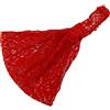 Anawakia Fascia da donna in pizzo retrò - Turbante intrecciato - accessorio per capelli (rosso)