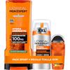 L'Oréal Paris men expert L'Oreal Paris Men Expert Hydra Energetic - Crema idratante + gel + | Crema viso con guarana vitamina C e proteine, gel arricchito con taurina e deodorante roll-on antitraspirante