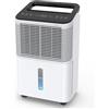 CONOPUPlus Deumidificatore 16L/giorno, Deumidificatore Casa Silenzioso, Controllo Centrale Intelligente, Modalità AUTO, Indicatore di Umidità, Timer 24H, Deumidificatores Portatile, Più Potente