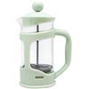 Nerthus FIH 794 caffettiera francese a stantuffo 350 ml verde ideale per caffè e colazione quotidiana