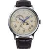 Orient Classic Bambino Sun & Moon - Orologio Da Polso Da Uomo Automatico E A Carica Manuale Meccanico Classico