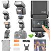 Godox IT32 TTL Flash + X5F per fotocamere Fujifilm Fuji, flash con schermo touch, wireless 2.4G, GN18, tempo di ricarica 1,5 s, interfaccia magnetica, flash on/off per fotocamera
