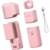 ECMQS Custodia protettiva in silicone per Pocket 4, copriobiettivo, colore B | Custodia in silicone di ricambio per fotocamera d'azione Pocket 4