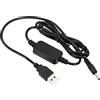 PATIKIL 12W 2A USB Step Up Tensione Convertitore, DC 5V a DC 12V Alimentazione Fornitura Adattatore Jack 3.5x1.35mm Cavo per Router LED Lampada Altoparlanti