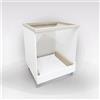 My Brand Base Cucina Incasso Forno e Piano Cottura Bianco Lucido
