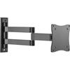 Ciatti SMALLTRE100 Supporto da Parete per Tv Monitor 14 a 32 Pollici Nero