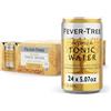 FEVER-TREE Fever Tree Tonic Water - Miscelatore di qualità premium, bevanda rinfrescante per cocktail e mocktail. Ingredienti di provenienza naturale, senza dolcificanti artificiali o coloranti, lattine da 150