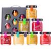 Q Honey Set Regalo Gourmet di Miele con Frutta e Erbe 7x40g