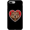 Wombat Animal Lover Custodia per iPhone 7 Plus/8 Plus Wombat Cuore