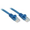 Lindy Cavo di Rete Cat.6 U/UTP Basic Blu, 0.3m