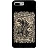 Collettivo Spirito Avventuroso Cavaliere Custodia per iPhone 7 Plus/8 Plus Suonate le Trombe! Umorismo Medievale Divertente