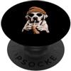 Vintage Labrador Iced Coffee Funny Lab D Labrador Retriever Bere Caffè Ghiacciato Divertente Cane Hipster PopSockets PopGrip Adesivo