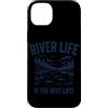River Tubing Gifts for Women and Men Custodia per iPhone 14 Plus Tubi fluviali Fiume Galleggiante galleggiante Viaggio Fiume Tubing