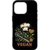 Cucina vegana di Christine-Krahl Custodia per iPhone 16 Pro Vegan Cucina Vegetale Ricette Alimentazione Salutare