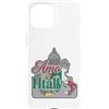 Lakelandwholesale1 Shirt Company Custodia per iPhone 15 Amo Italia Firenze Cupola Mappa Limoni Uva Grafica Vintage