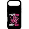 Breast Cancer Family Matching Apparel & Custodia per iPhone Air Bambini che indosso rosa per mia zia Cool TRex Dino Cancro al seno