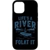 River Tubing Gifts for Women and Men Custodia per iPhone 12/12 Pro Tubi fluviali Fiume Galleggiante galleggiante Viaggio Fiume Tubing