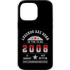 Geboren 2008 Legendär Geburtstagsgeschen Custodia per iPhone 14 Pro Max Vintage 2008 Leggenda Compleanno Vintage Retro Regalo