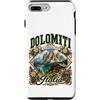 Italy Italian Outdoors Mountain Souvenir Custodia per iPhone 7 Plus/8 Plus Italia Dolomiti Alpi italiane Italia Viaggi