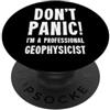 Geoscience & Earth T-Shirts & Gifts Geofisico PopSockets PopGrip Adesivo