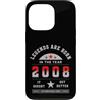 Geboren 2008 Legendär Geburtstagsgeschen Custodia per iPhone 13 Pro Vintage 2008 Leggenda Compleanno Vintage Retro Regalo