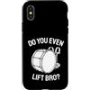 Marching Bass Drum Gifts Custodia per iPhone X/XS Banda musicale per grancassa Do You Even Lift Bro