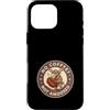 Moose Coffee Wilderness Humor Custodia per iPhone 16 Pro Max No Coffee No Moose Rustico Deserto Umorismo