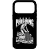 Grandio Design Geeky Computer & IT Novel Custodia per iPhone 17 Pro Max Computer Hacker Andato Phishing Divertente Codice Binario Pesca Net