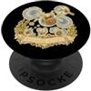 Jimbeels VELIGER STUDY Gasteropode Plancton Zoologia PopSockets PopGrip Adesivo