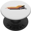 Motocicletta Ciclomotore Accessori Regal 25 kmh Moped Mofas Motociclo Motocicletta 70-80s Ciclomotore PopSockets PopGrip Adesivo