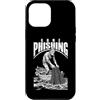 Grandio Design Geeky Computer & IT Novel Custodia per iPhone 12 Pro Max Computer Hacker Andato Phishing Divertente Codice Binario Pesca Net