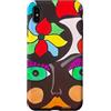 Philippe Seigle Custodia per iPhone XS Max Philippe Seigle Potente Donna grassetta Colorato Arte Floreale Pop